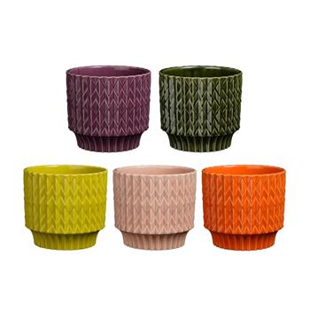 Obal kulatý keramický LAURIA mix 14cm