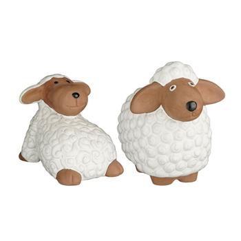 Ovce keramická bílá mix 22cm