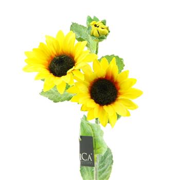 Slunečnice řezaná umělá žlutá 62cm