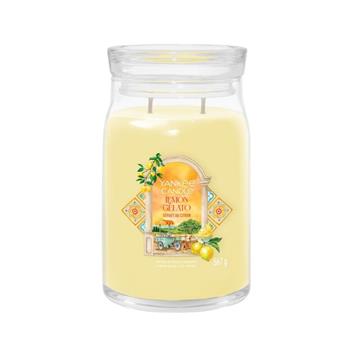 Svíčka YANKEE CANDLE Signature 567g Lemon Gelato