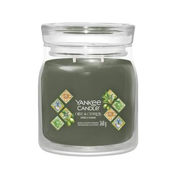 Svíčka YANKEE CANDLE Signature 368g Olive & Cypress