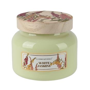 Svíčka vonná ve skle s víčkem White Jasmine 8,5cm