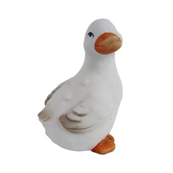 Kachna keramická bílá 11cm
