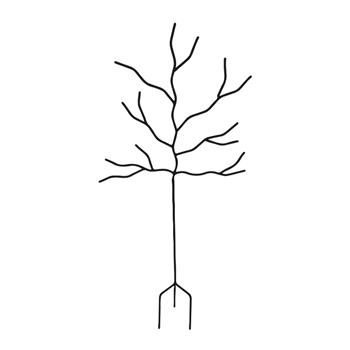 Opora pro rostliny LUDVIG kovová 175cm