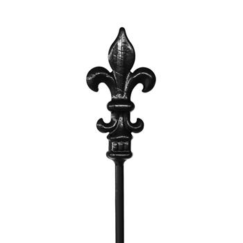 Zápich zahradní PECOS kovový černý 150/180cm