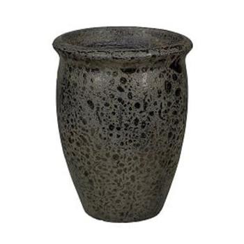 Květináč keramický VIKAN 01BB glazovaný hnědý 57cm