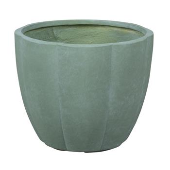 Květináč LUTON 04A fiberclay sv.zelený 23,5cm