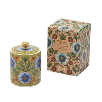 EDG Svíčka vonná s poklopem v keramice MING Sweet Orange Amber 10cm