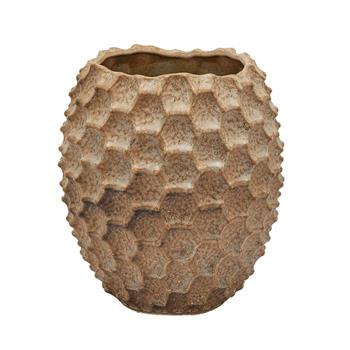 Obal kulatý keramický SCAGLIE sv.hnědý 30cm