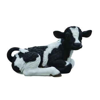 Tele ležící polyresinové černo-bílé 26cm