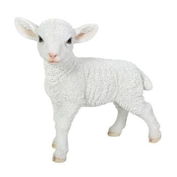 Jehně stojící polyresinové 29cm