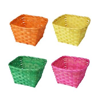 Miska hranatá bambusová 21,5cm
