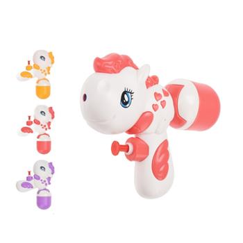 Pistole vodní jednorožec plastový mix 14cm