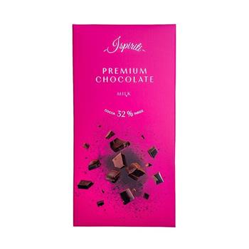 Čokoláda ISPIRITI mléčná 32% 80g