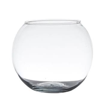 Váza skleněná koule BUBBLE čirá 11cm