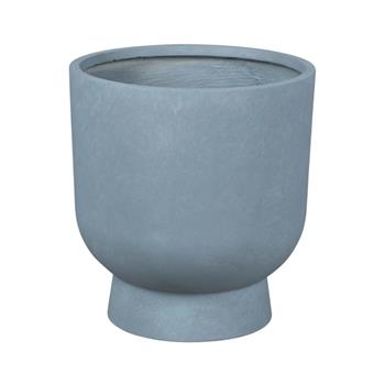 Květináč na noze ABERDEEN 01E fiberclay šedý 45cm