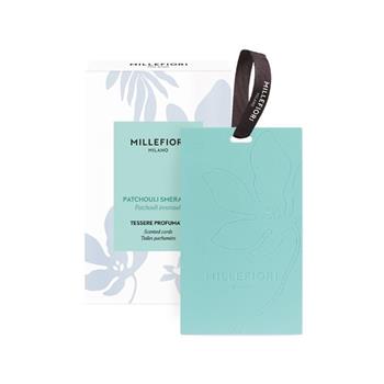 Millefiori vonná karta Patchouli Smeraldo 3ks