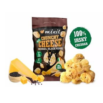 Mixit křupavý sýr do kapsy - irský čedar a černý pepř 20g