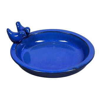 Pítko keramické SHANGHAI 1B s ptáčky modré 22cm
