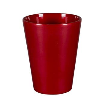 Obal orchidej CALYPSO 13SR keramický práškovaný červený 13cm