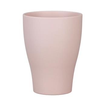 Obal na květináč orchidejový keramický POWDER ROSE 808 starorůžový 17cm