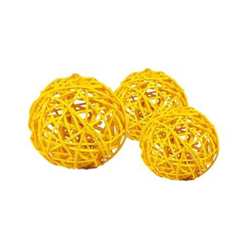 Sušina Lata Ball žlutá 4cm/4ks