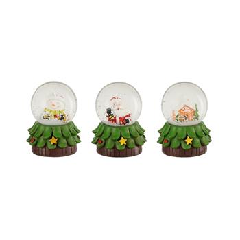 Sněžítko polyresinové s vánočním motivem mix 7cm