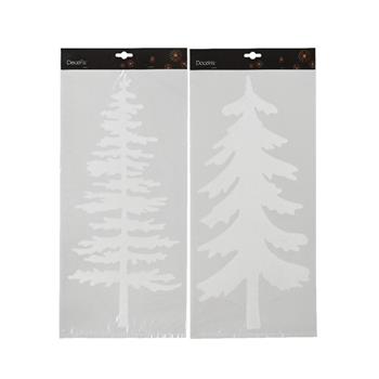 Okenní šablona se stromem plastová mix 49cm