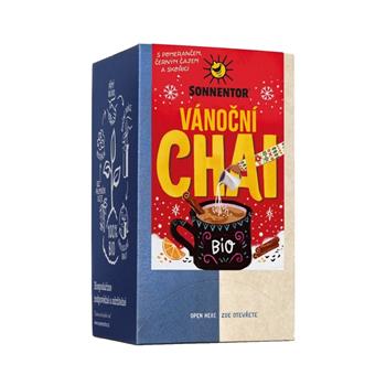 Čaj bylinný Chai vánoční BIO porcovaný 18x1,8g Sonnentor