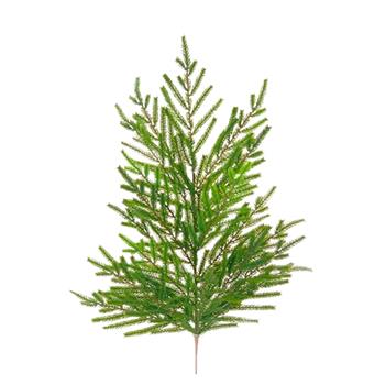 Větev jehličí umělá zelená 90cm