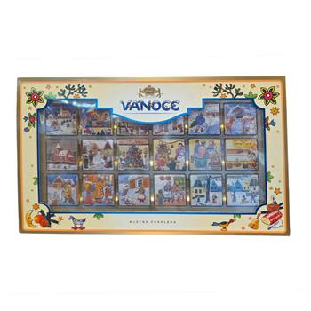 Mléčná čokoláda - neapolitánky Ladovy Vánoce 18ks