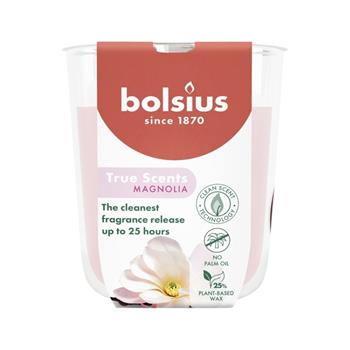 Svíčka vonná ve skle BOLSIUS True Scents Magnolia 8cm