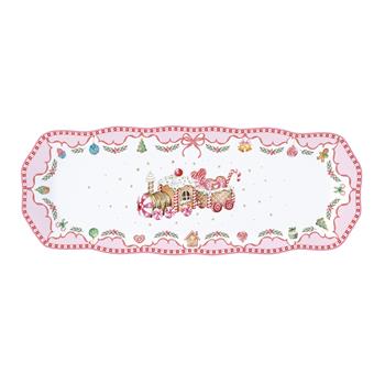 Tác servírovací porcelánový SWEET CHRISTMAS 37x14cm