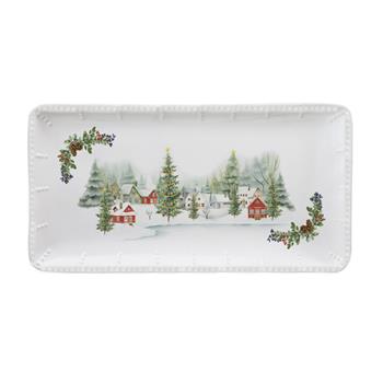 Tác hranatý keramický CITTÁ DELLE FESTE 37x19cm