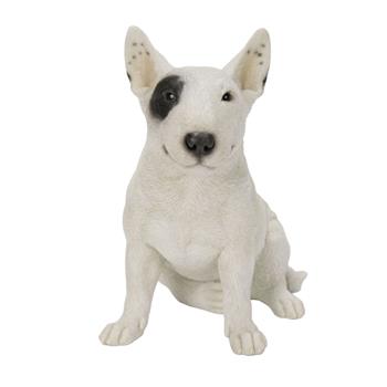 Anglický bulteriér sedící polyresinový 20cm