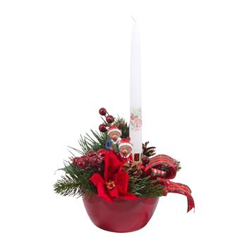 Hvězdný svícen malý 13cm