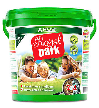 Levně AROS travní směs ROYAL PARK kbelík FAMILY