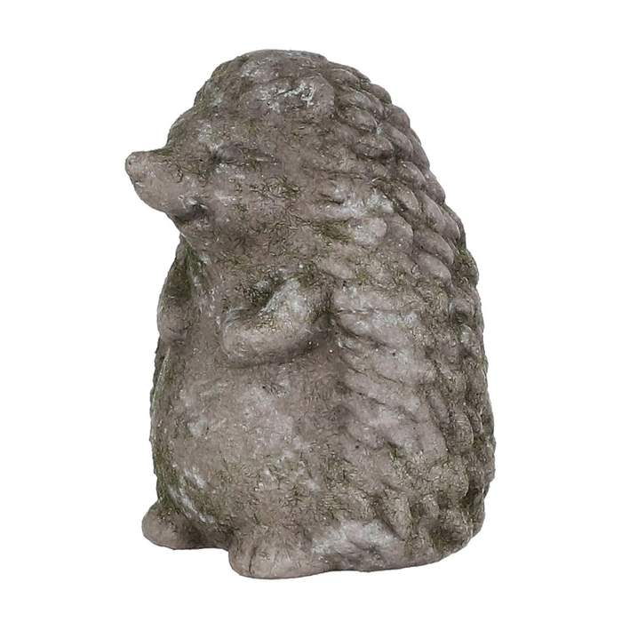 Levně Ježek keramický sedící 16cm hnědý