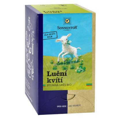 Levně Luční kvítí - bylinný čaj BIO porcovaný 18x1,5g