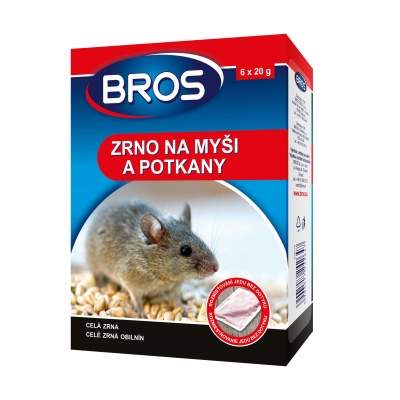 Levně Zrní na myši, potkany BROS 120g