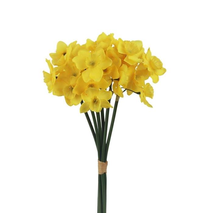 Levně Narcis svazek umělý žlutý 6ks