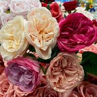 Růže umělá mix barev 30cm
